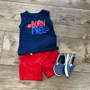 Toddler 4th of July Outfit + Shoes
